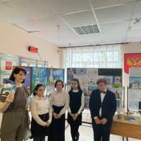 Галерея - В школе села Завидово открылась юбилейная выставка, посвящённая  Храмовому комплексу